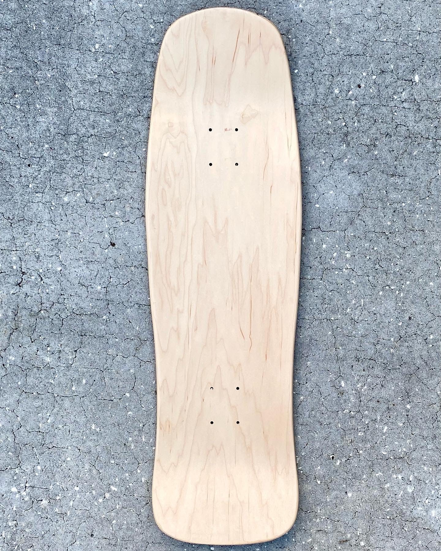 Moose Old School Skateboard Deck (10 x 33, Natural)